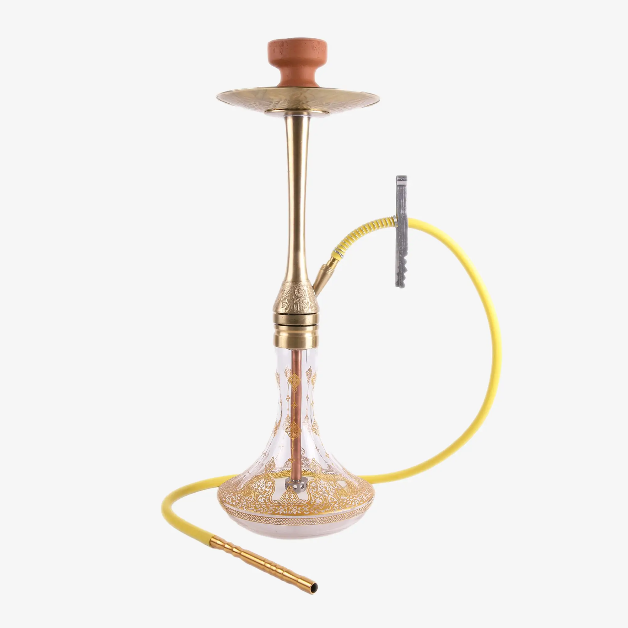 master-puff-varak-siseli-nargile-takimi Master Puff Varak Şişeli Nargile Takımı - Görsel 1