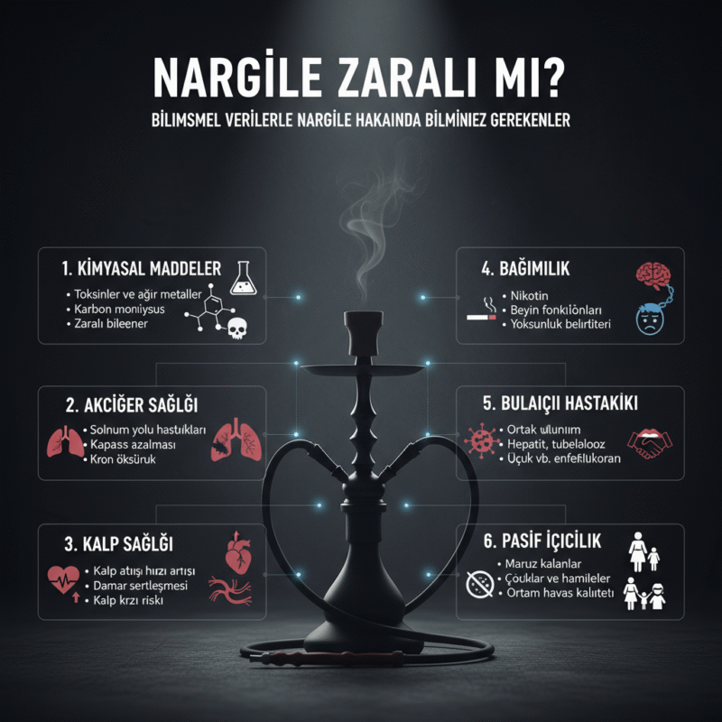 Nargile Zararlı mı? Bilimsel Veriler ve Sağlık Etkileri