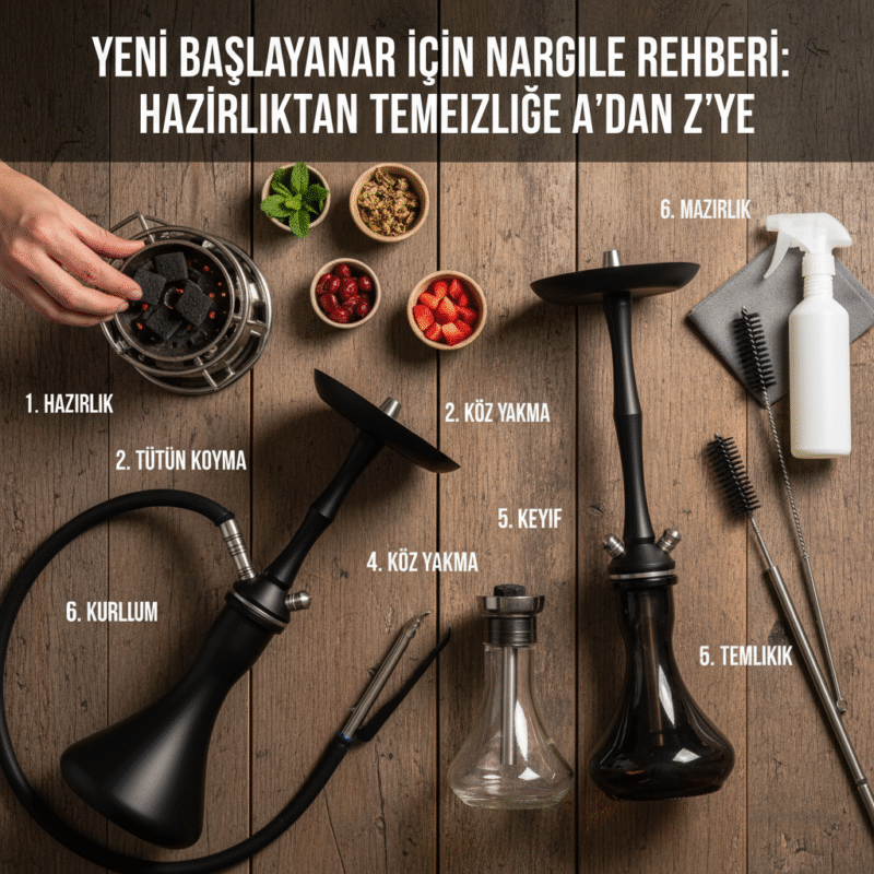 Yeni Başlayanlar İçin Nargile Rehberi: A'dan Z'ye 2025