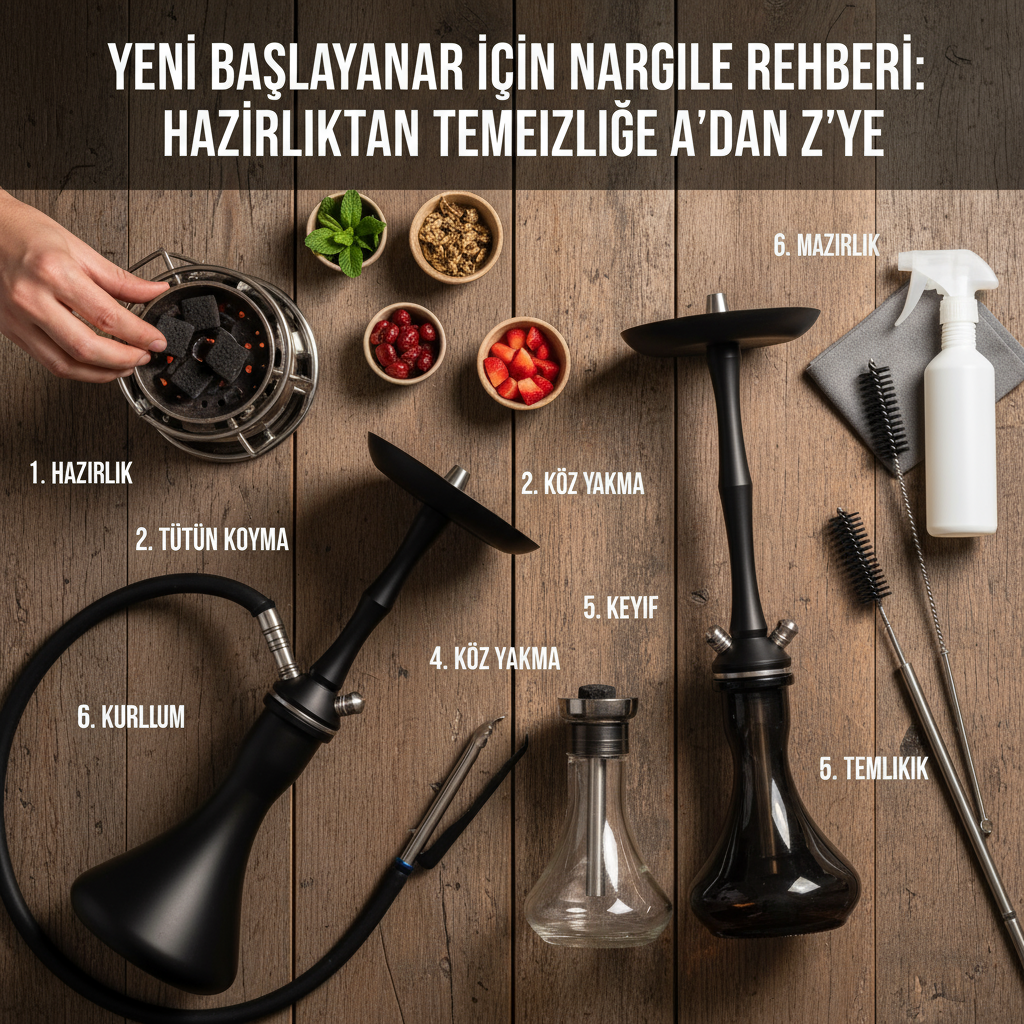 Yeni Başlayanlar İçin Nargile Rehberi: A'dan Z'ye 2025